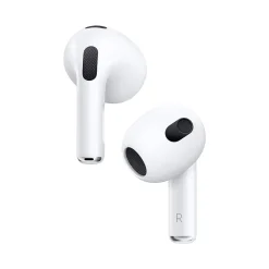 AirPods (3rd Gen) Bluetooth Earbuds with Lightning Charging Case, White (MPNY3AM/A)<Apple Online