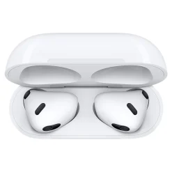 Apple AirPods (3rd Generation) Bluetooth Earbuds with Magsafe Charging Case, White (MME73AM/A)