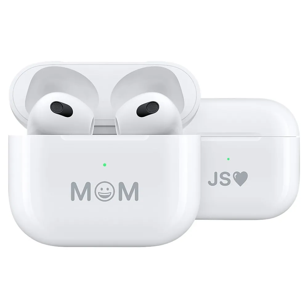 Apple AirPods (3rd Generation) Bluetooth Earbuds with Magsafe Charging Case, White (MME73AM/A)