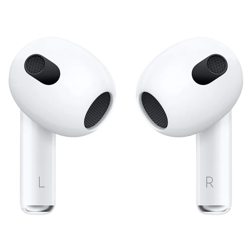 Apple AirPods (3rd Generation) Bluetooth Earbuds with Magsafe Charging Case, White (MME73AM/A)
