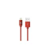 Apple Certified Durable Lightning Cable for iPhone, iPad, 4ft Red (LGHTMFI4FT-RED)<LAX Gadgets Outlet