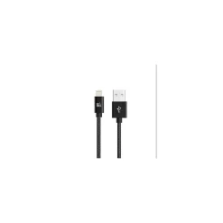 Apple Certified Durable Lightning Cable for iPhone, iPad, 4ft Black (LGHTMFI4FT-BLK)<LAX Gadgets Clearance