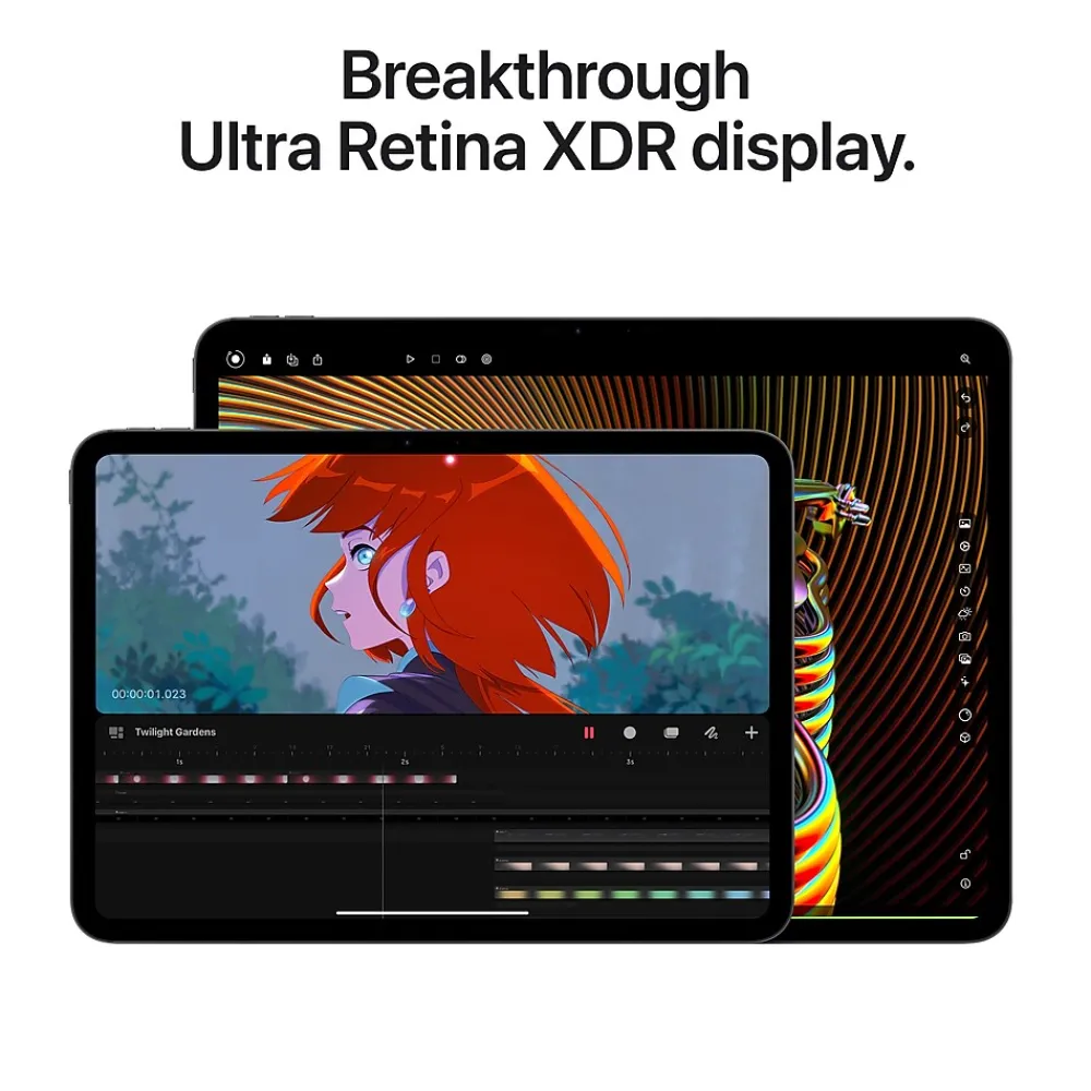 iPad Pro M4 Chip 13" Tablet, 256GB, Wi-Fi, Silver (MVX33LL/A)<Apple Outlet