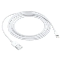 Lightning to USB Cable for iPhone/iPad/iPod Touch, White (MD819AM/A)<Apple New