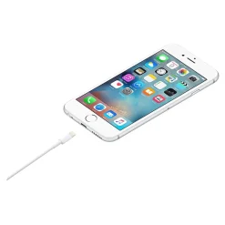 Lightning to USB Cable for iPhone/iPad/iPod Touch, White (MD819AM/A)<Apple New