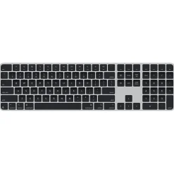 Sale Apple Magic Keyboard with Touch ID and Numeric Keypad for Mac, Silver/Black (MXK83LL/A)