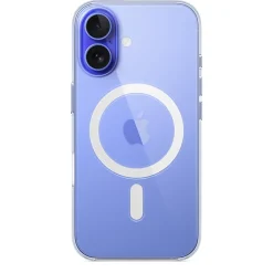 MagSafe Phone Case for iPhone 16, Clear (MA6A4ZM/A)<Apple New