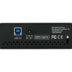 Online Apricorn Aegis Padlock DT FIPS ADT-3PL256F-12TB 12 TB External Hard Drive, Desktop, TAA Compliant (ADT-3PL256F-12TB)