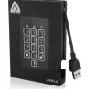 Online Apricorn Aegis Padlock Fortress 500 GB USB 3.0 External Hard Drive, Gray (A25-3PL256-500F)