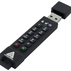 Sale Apricorn Aegis Secure Key 3z 16GB USB 3.0 Type A Flash Drive, Black (ASK3Z-16GB)