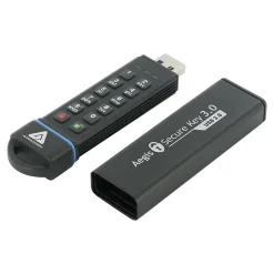 Best Apricorn Aegis Secure Key 30GB USB 3.0 Type A Flash Drive, Black (ASK3-30GB)
