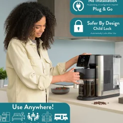 HomeCraft Aqua Optima Aurora 10-Cup Automatic Drip Coffee Maker (ACE002)