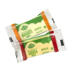 Arla Havarti and Gouda Cheese Snack Kit, 24/Pack (902-00032)