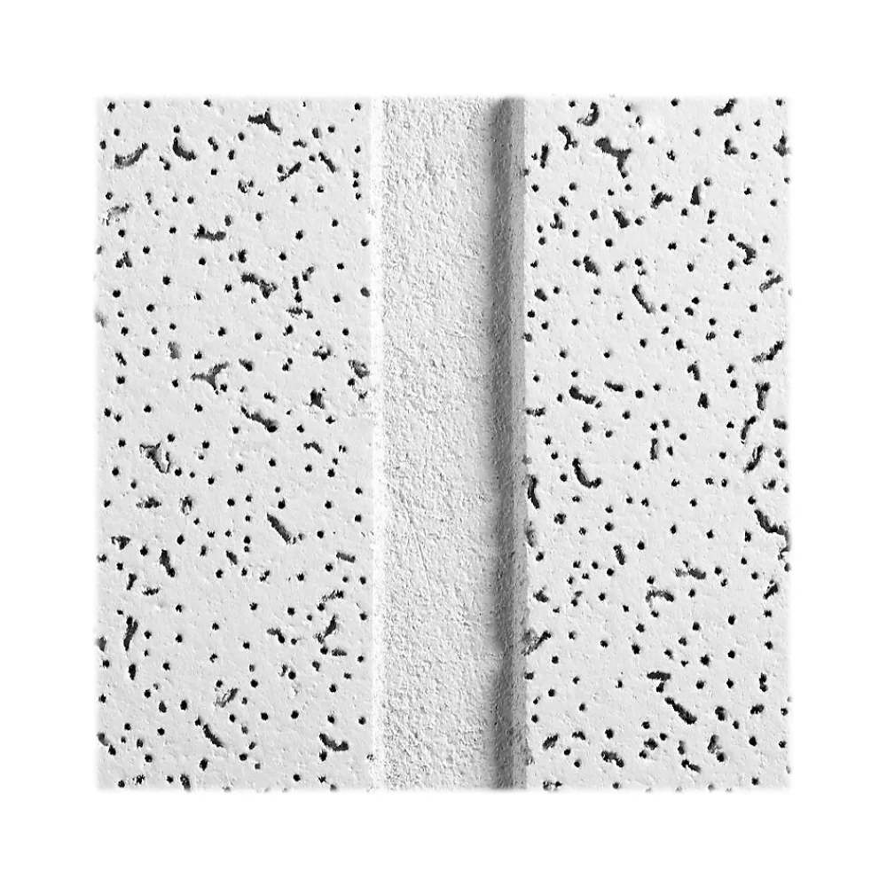 Armstrong CORTEGA Second Look Angled Tegular Edge Ceiling Tile, 24" x 48", White, 8/Carton (BP2758C)