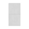 Armstrong DUNE Second Look Tegular Edge Ceiling Tile, 24" x 48", White, 10/Carton (BP2712A)