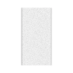 Armstrong FINE FISSURED Square Lay-In Edge Ceiling Tile, 24" x 48", White, 12/Carton (BP1729A)