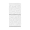 Armstrong FINE FISSURED Second Look I, Angled Tegular Edge Ceiling Tile 15/16, 24" x 48", White, 10/Carton (BP1761C)