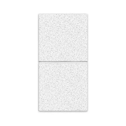 Armstrong FINE FISSURED Second Look I, Angled Tegular Edge Ceiling Tile 15/16, 24" x 48", White, 10/Carton (BP1761C)