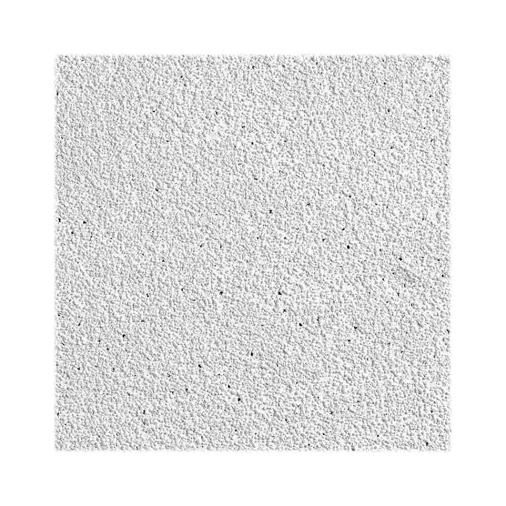 Armstrong MESA Beveled Tegular Edge Ceiling Tile, 24" x 24", White, 12/Carton (BP682)