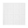 Armstrong TINCRAFT Tegular Edge Ceiling Tile, 24" x 24", White, 8/Carton (BP8009A)