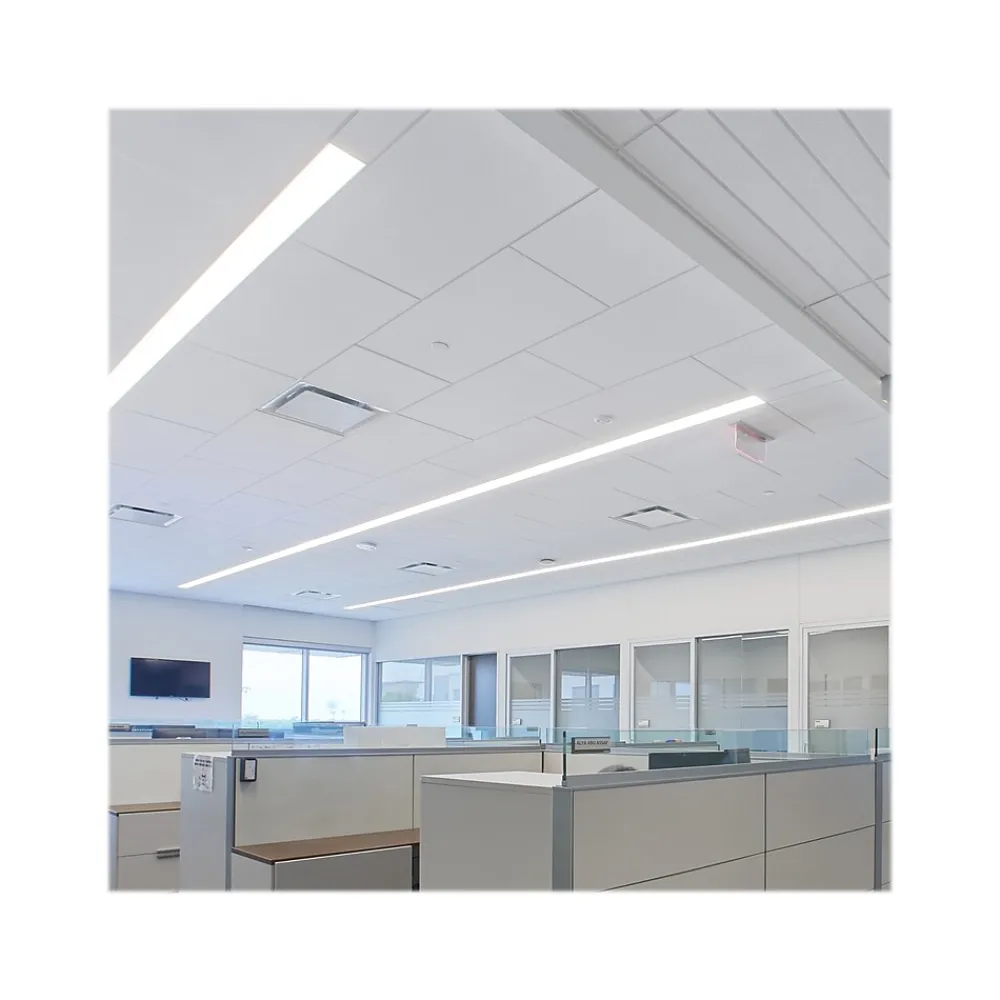 Armstrong ULTIMA Beveled Tegular Edge Ceiling Tile, 24" x 48", White, 6/Carton (BP1914A)