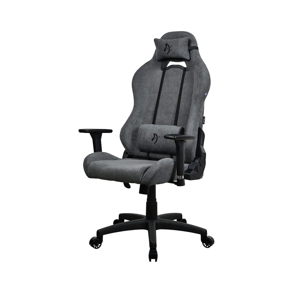 Gaming Chairs*Arozzi Torretta 2023 Edition Fabric Ergonomic Rocker Gaming Chair, Ash (TORRETTA-SFB-ASH2)