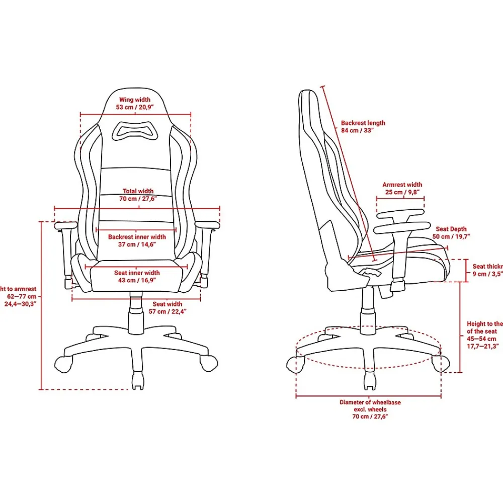 Gaming Chairs*Arozzi Torretta 2023 Edition Fabric Ergonomic Rocker Gaming Chair, Ash (TORRETTA-SFB-ASH2)