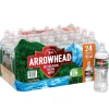 Arrowhead 100% Mountain Spring Water, Regular Flavor, 700ml Bottles with Sport Cap, 24/Carton (12086824)
