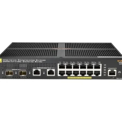 Best Aruba 2930F 16-Port Gigabit Ethernet Managed Switch, Black (JL693A#ABA)