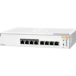 Aruba Instant On 1830 8-Port Gigabit Ethernet Managed Switch, 10/100/1000 Mbps, White (JL811A#ABA)