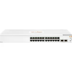 Sale Aruba Instant On 1830 24-Port Gigabit Ethernet Managed Switch, 10/100/1000 Mbps, White (JL812A#ABA)