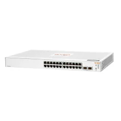 Sale Aruba Instant On 1830 24-Port Gigabit Ethernet Managed Switch, 10/100/1000 Mbps, White (JL812A#ABA)