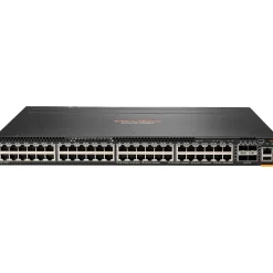 Aruba 6300M 48-Port Gigabit Ethernet Managed Switch, 10/100/1000 Mbps, Black (JL663A)