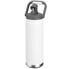 ASOBU Canyon Stainless Steel Vacuum Insulated Water Bottle, 50 oz., White (ADNATMF7W)