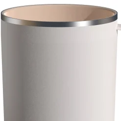 Stainless Steel Double Wall Insulated Travel Mug, 20 oz., White (ADNANASM90W)<ASOBU
