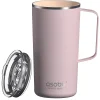Stainless Steel Double Wall Insulated Travel Mug, 20 oz., Pink (ADNANASM90P)<ASOBU Online