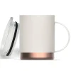 The Fabulous Stainless Steel Vacuum Insulated Coffee Mug, 13 oz., White (ADNANASM30W)<ASOBU Online