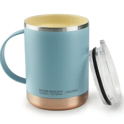 The Fabulous Stainless Steel Vacuum Insulated Coffee Mug, 13 oz., Blue (ADNANASM30B)<ASOBU Online