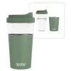 Vista Stainless Steel Clear-Insulation Tritan Coffee Mug, 20 oz., Green (SM40)<ASOBU Sale