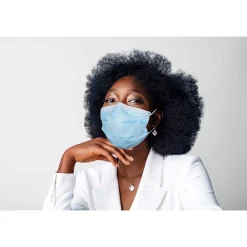 Pri-Med ASTM Level 3 3-ply Disposable Mask, Blue, 50/Box (PG4-1263/1273)