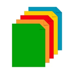 Card Stock*Astrobrights 65 lb. Cardstock Paper, 8.5" x 11", Primary Assortment, 50 Sheets/Pack (99325-02)