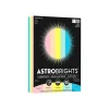 Card Stock*Astrobrights 65 lb. Cardstock Paper, 8.5" x 11", Sprinkle Assortment, 250 Sheets/Pack (91715)