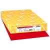 Multipurpose Paper*Astrobrights 11" x 17" Color Copy Paper, 24lbs., Red, 500 Sheets/Ream (21553/22553)