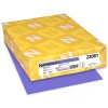 Multipurpose Paper*Astrobrights Colored Paper, 24 lbs., 8.5" x 11", Venus Violet, 500 Sheets/Ream (22081)