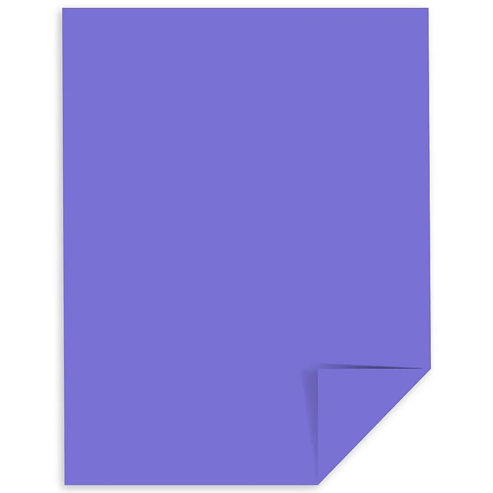 Multipurpose Paper*Astrobrights Colored Paper, 24 lbs., 8.5" x 11", Venus Violet, 500 Sheets/Ream (22081)