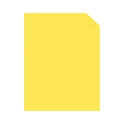 Card Stock*Astrobrights Punchy Pastels 65 lb. Cardstock Paper, 8.5" x 11", Lively Lemon, 100 Sheets/Ream (91785)
