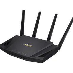Asus AC Dual Band MU-MIMO WiFi 6 Router, Black (RT-AX3000)