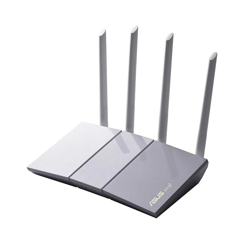 Online Asus AX1800 Dual Band MU-MIMO WiFi 6 Router, Black/Red (RTAX55)