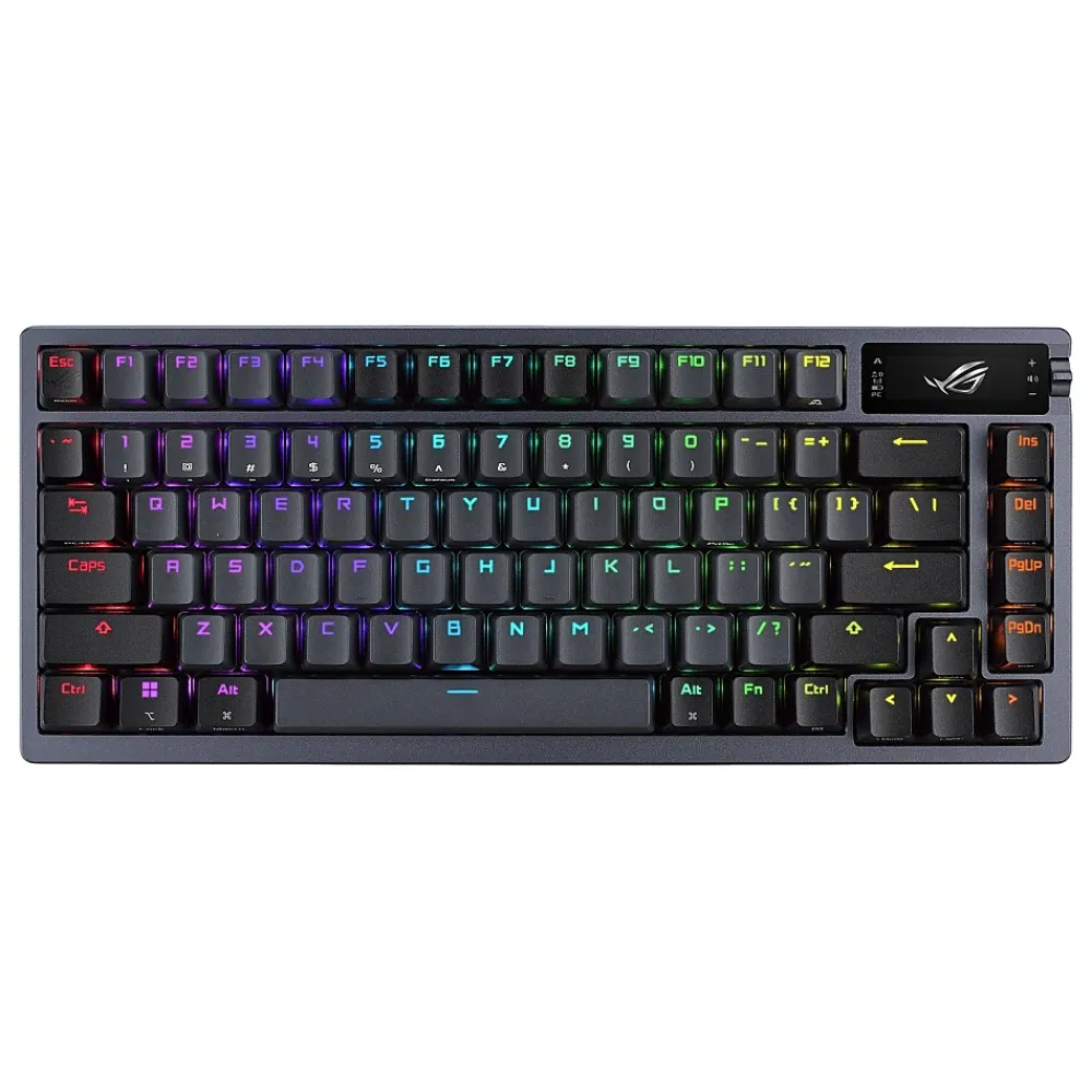 Sale Asus ROG Azoth Wireless Ergonomic Gaming Mechanical Keyboard, Black (90MP031A-BKAA01)