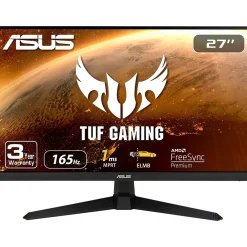 Online Asus TUF Gaming VG277QY1A 27" 165Hz LED Gaming Monitor, Black (90LM0741-B031B0)